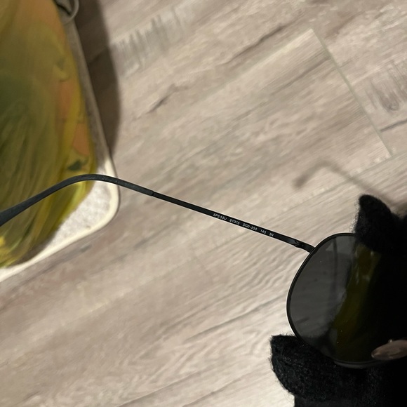 Prada Linea Rosa PolarizedSunglasses 55US 61 Black Matte Grey with Ferrari Red - Picture 2 of 6